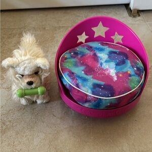 American girl doll dog play set